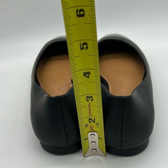 DV by Dolce Vita Malanie Black Vegan Leather Cap-Toe Flats Women’s Size 7 NWT - Picture 7 of 11